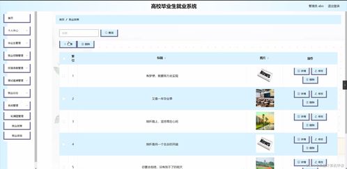 Spring Boot高校畢業(yè)生就業(yè)系統(tǒng)設(shè)計與實現(xiàn)